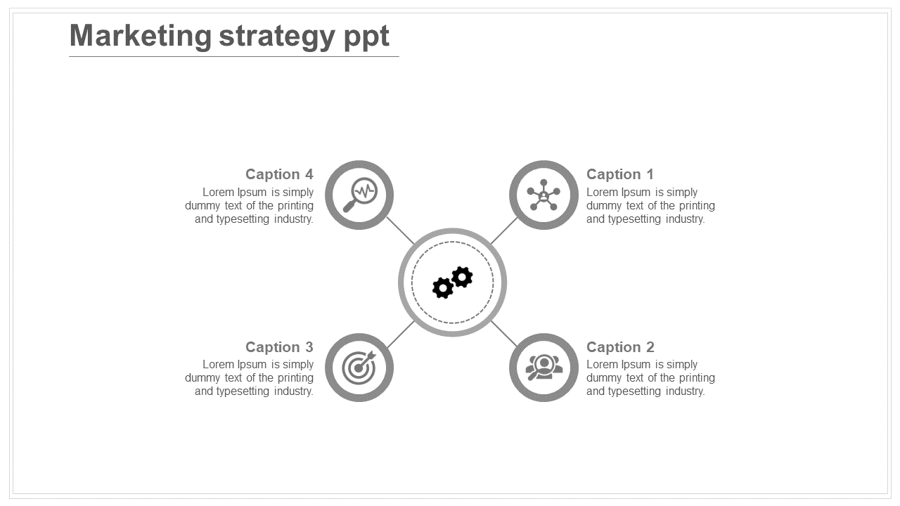 Download The Marketing Strategy PPT Presentation 4-Node